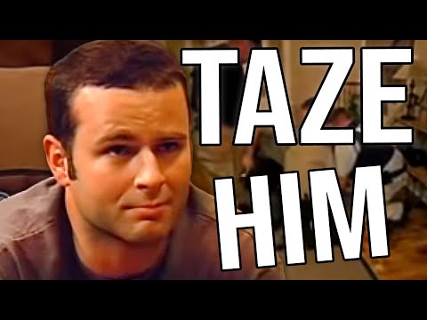 Ex Cop Predator Gets Tazed