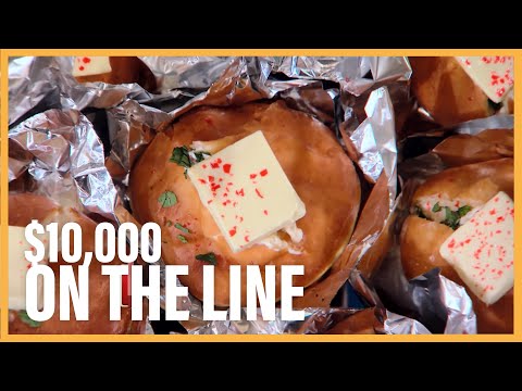 $10,000 Donut Battle: Can A 'Baked Potato' Donut WIN?! | Donut Showdown