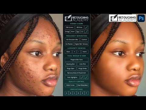 Comment lisser la peau sur Photoshop [Retouche Academy]