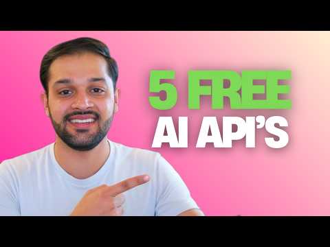 Stop Paying For API Calls (5 Free Alternatives)