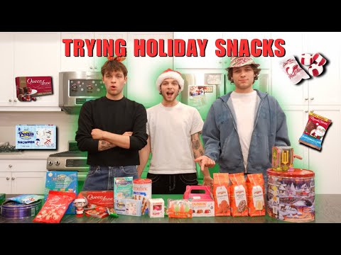 TRYING HOLIDAY SNACKS PART 3