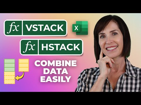 Combine Data From Multiple Excel Sheets Fast (VSTACK & HSTACK)