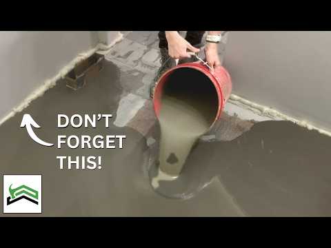 How To Level A Floor |  Self-Leveler Tips For DIY Beginners