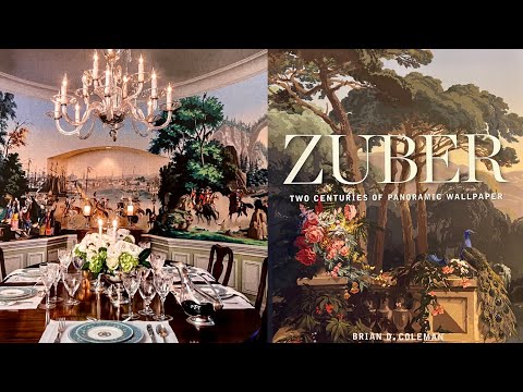 DINING ROOM MAKEOVER with A Review of: Zuber, Two Centuries of Panoramic Wallpaper by Brian Coleman