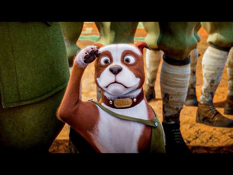 كلب ذكي وشجاع بينضم للجيش لانقاذ حياة صديقه | ملخص فيلم Sgt Stubby