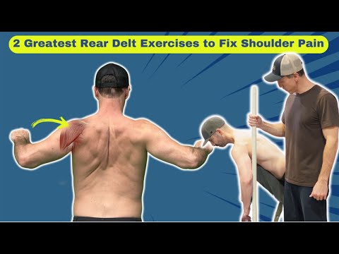 🔥 2 Greatest Rear Delt Exercises to Fix Shoulder Pain (Must-Try!)