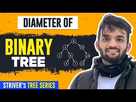 L16. Diameter of Binary Tree | C++ | Java