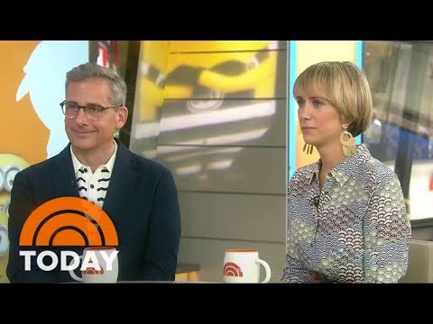 Steve Carell And Kristen Wiig On ‘Despicable Me 3’ And His New Gray Hair | TODAY