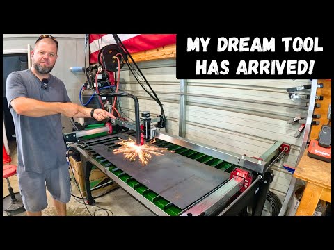 CNC Plasma Table Has Arrived! Langmuir Crossfire Pro