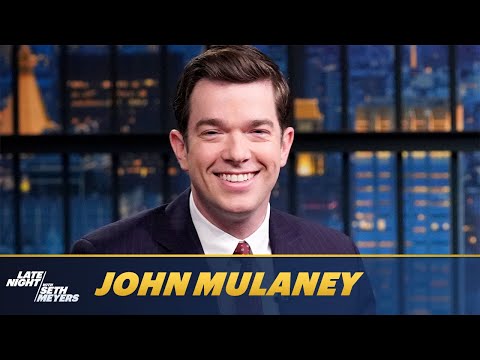 John Mulaney's Infant Son Is an Excellent Roadie