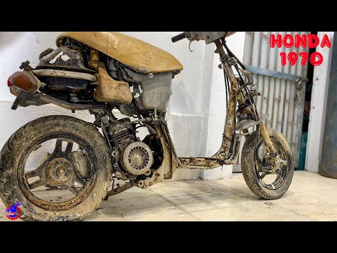 Restoration Engine HONDA 1970 | Restore Motocycle Engine