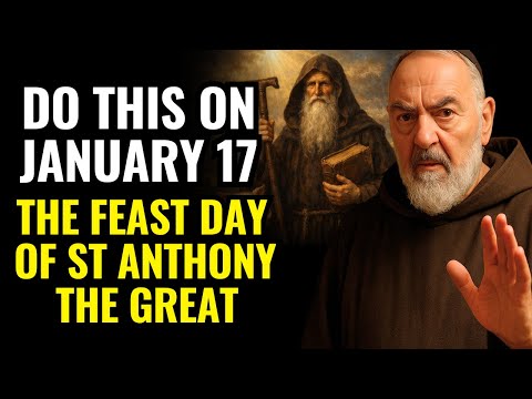 ONLY ON JANUARY 17: PADRE PIO REVEALED THE GESTURE OF SAINT ANTHONY TO PROTECT YOUR HOME FROM EVIL