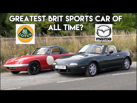 Did JAPAN Build The Perfect BRITISH Sports Car?   Mazda MX5 Vs Lotus Elan