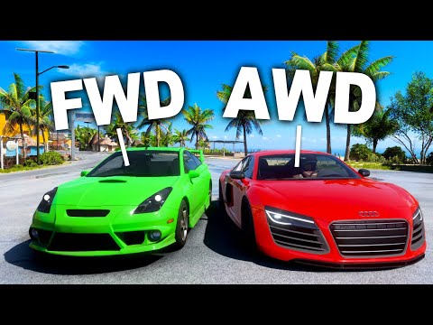 FWD vs AWD! - Forza Horizon 5