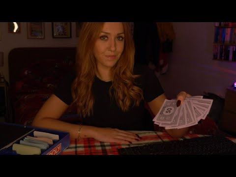 ASMR Bank Cashier RP (Counting notes, typing, mouse clicking)