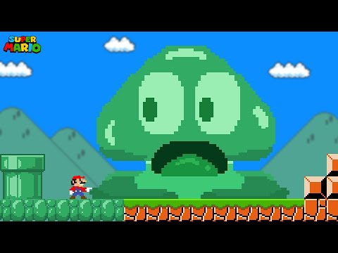 Super Mario Bros., But Mario Can Turn Anything He Wants Into SLIME...