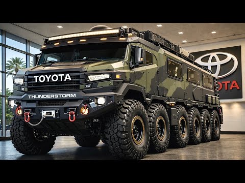 This 12 Wheel Toyota 2026 THUNDERSTORM is the CRAZIEST Motorhome You’ll Ever See!