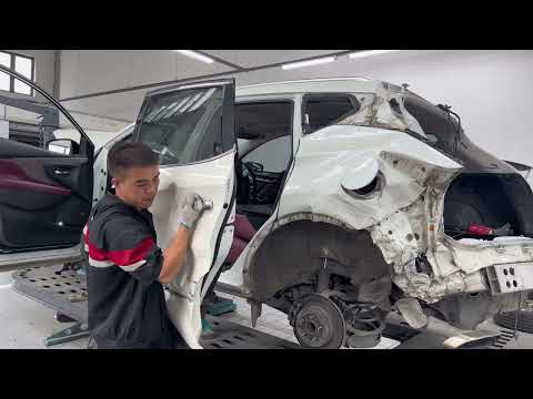 Full record of Nissan SUV repair.