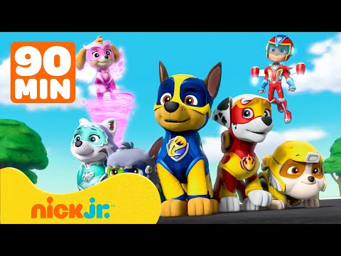 PAW Patrol | Rubble rettet vom Aussichtsturm! 🐾 90 Minuten | Nick Jr. Deutschland