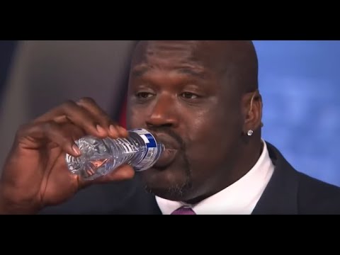 Shaq using normal sized things and being a giant
