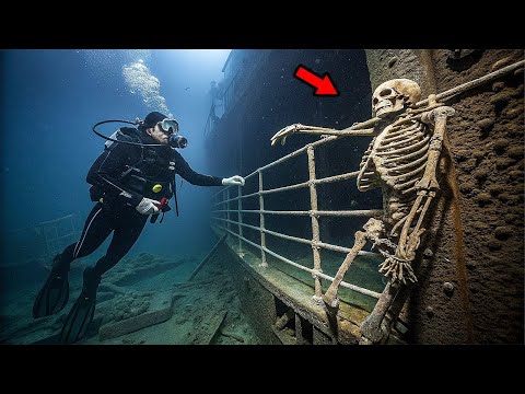 Die Titanic begann ein Signal auszusenden. Die absteigenden Taucher wurden grau vor Schreck …