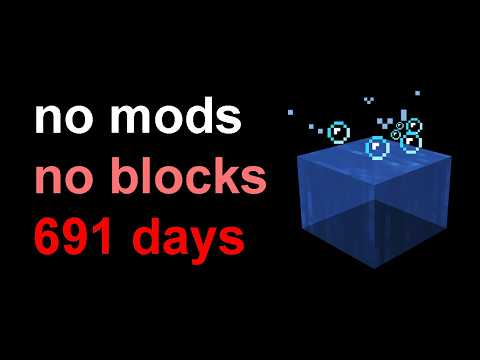I Beat Minecraft With Just Liquid