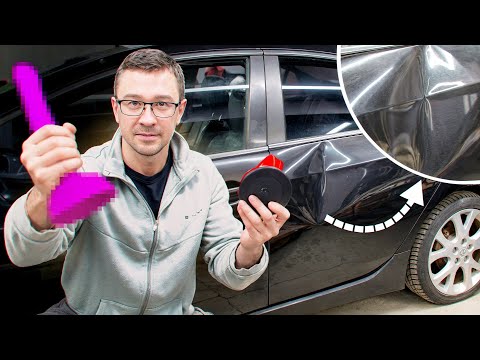 PDR paintless dent removal with hand tools. Free, in 5 minutes.