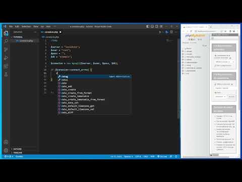 como CONECTAR una BASE DE DATOS MYSQL con PHP en VISUAL STUDIO CODE 🚀