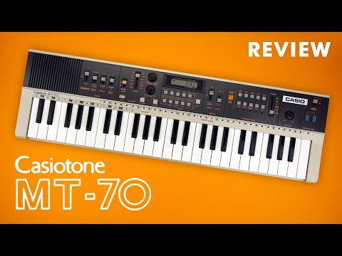Casio MT-70 Sine Wave Keyboard - Full Review