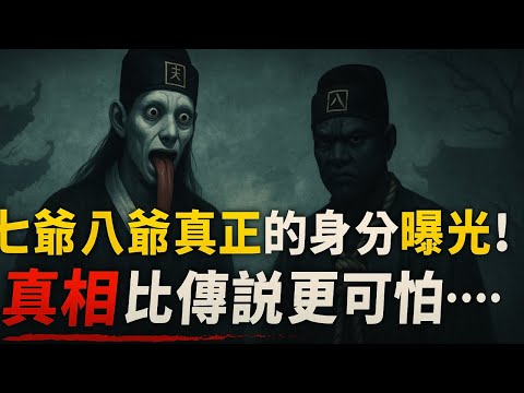 你以為很恐怖？七爺八爺其實在救人！真相超反轉！|黑白無常 vs 七爺八爺？最容易搞錯的神將身分一次解密！|揭開七爺八爺千年謎團：從歷史英雄到地府神將！不是鬼差！？七爺八爺的真實身分震撼公開！