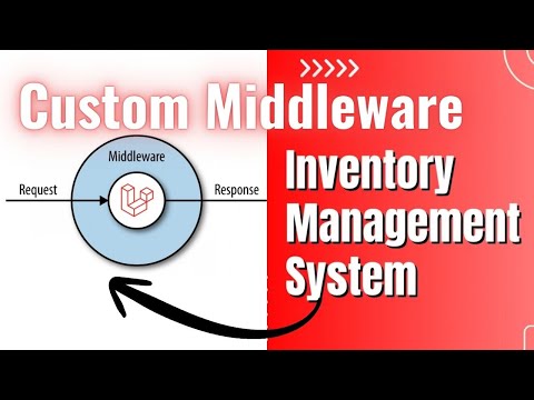 #05 how to create custom middleware in Laravel 12 | Laravel 12 - Inventory Management System