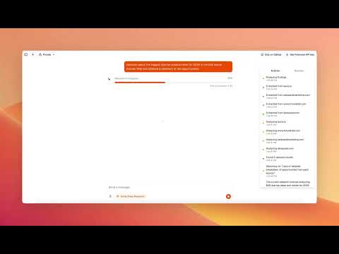 Introducing Open Deep Research - An open source research agent built with Firecrawl