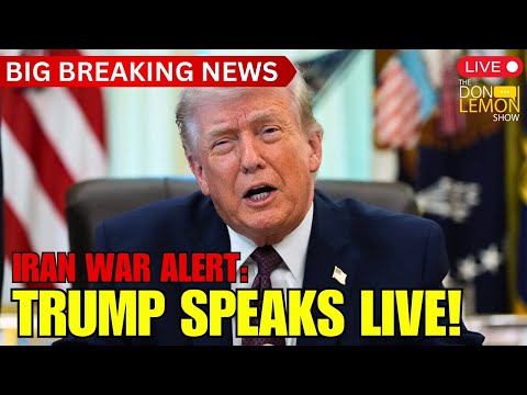 Lemon LIVE Special | Iran War Alert: Donald Trump Speaks Live!