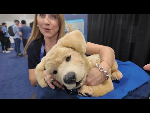 Tombot Robotic Dog: AI-Powered Companion for Dementia, Autism, PTSD, and Emotional Support