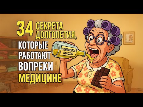 34 Безумных Способа ПРОДЛИТЬ ЖИЗНЬ, Которые Удивляют Даже Врачей