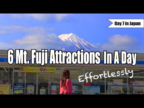 Day 7, Ultimate Mt. Fuji Adventure: 6 Breathtaking Locations in a Single Day! ｜18-day trip in Japan