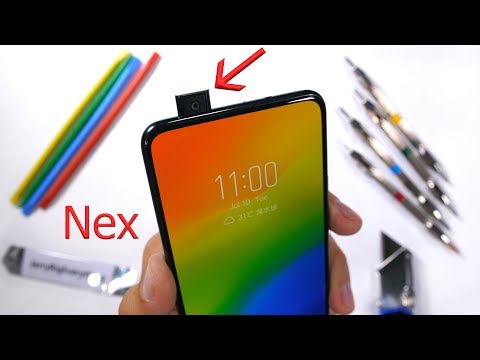Vivo Nex S - Hidden Camera Durability Test! - Scratch and Bend