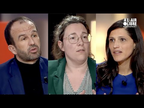 Ukraine, Gaza : débat entre les députés Manuel Bompard, Cyrielle Chatelain et Éléonore Caroit