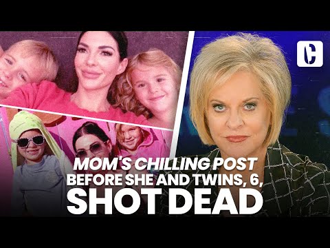MOM'S CHILLING POST BEFORE SHE & TWINS, 6, SHOT DEAD IN MANSION, BITTER DIVORCE