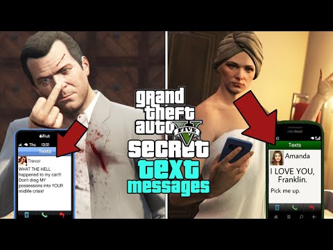 GTA 5 - Secret Phone Calls & Text Messages!