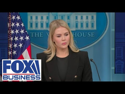 White House press briefing with Karoline Leavitt