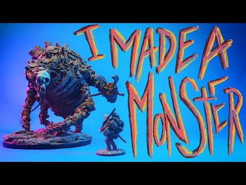 How To Make A ROBOT MONSTER out of TRASH