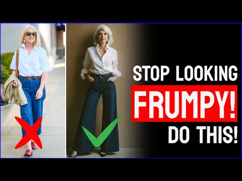 STOP Styling Wide-Leg Jeans Wrong After 50 — Do THIS Instead!