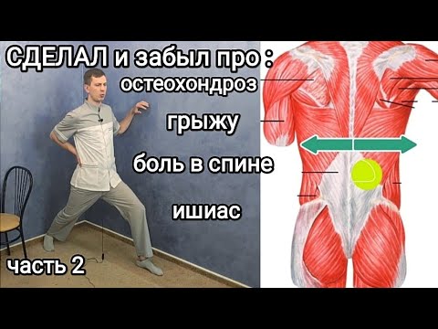 Сделал 5 минут и на 15 лет забыл про остеохондроз. Сплю спокойно всю ночь, осанка красивая НАВСЕГДА