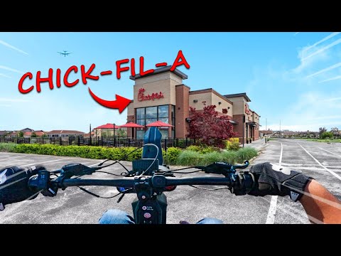 I Went To Chick Fil A on my Bike