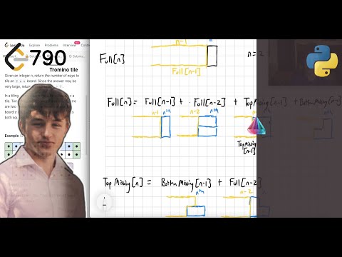 Leetcode 790. Domino and Tromino Tiling
