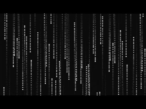 Falling Grey Pixels Vol. 2 - 1 Hour Matrix Effect TV Screensaver and Live Wallpaper 4K