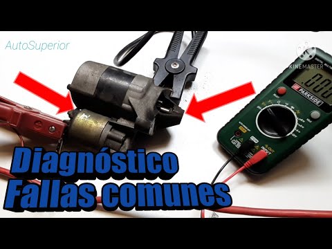 ✅Cómo comprobar un motor de arranque/Fallos comunes