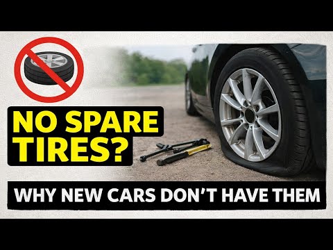No Spare Tire In Your New Car? Here’s Why