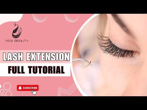 Eyelash Extensions for Beginners: Full Step-by-Step Application Tutorial